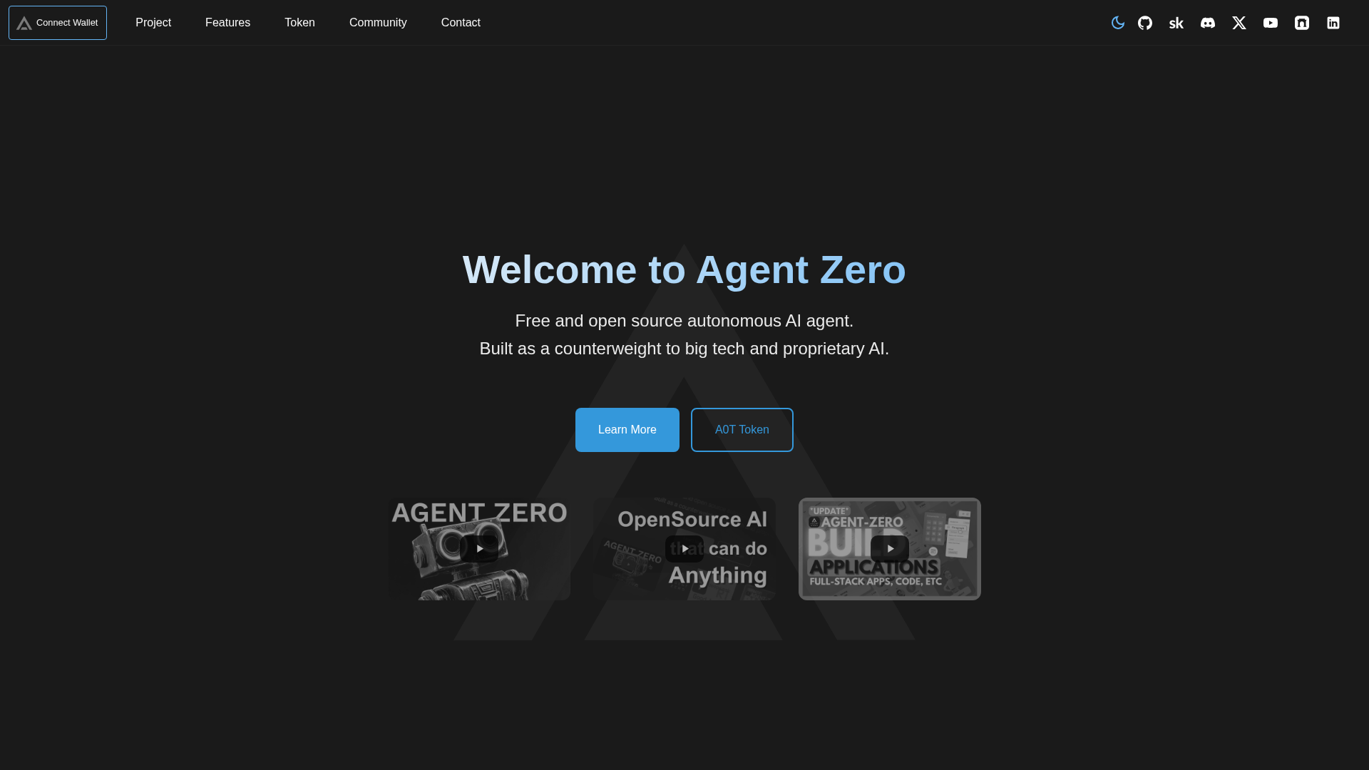 Agent Zero screenshot