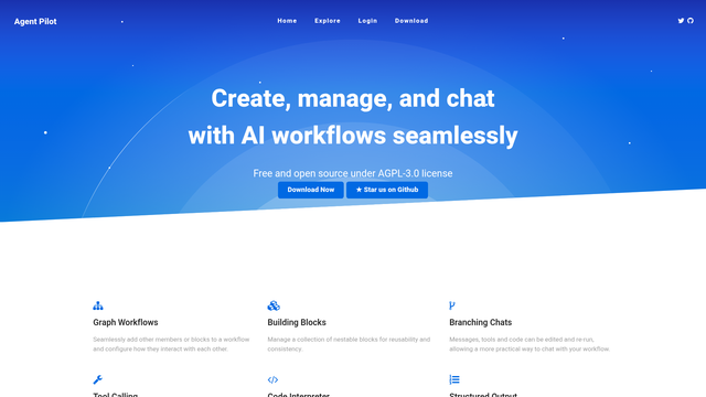 AgentPilot screenshot