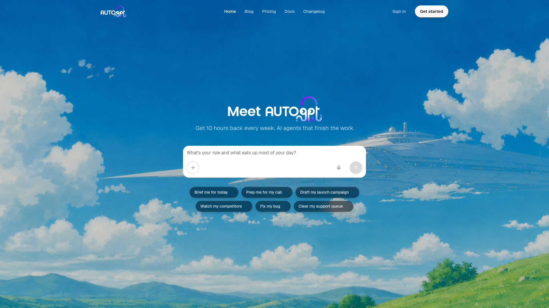 AutoGPT screenshot