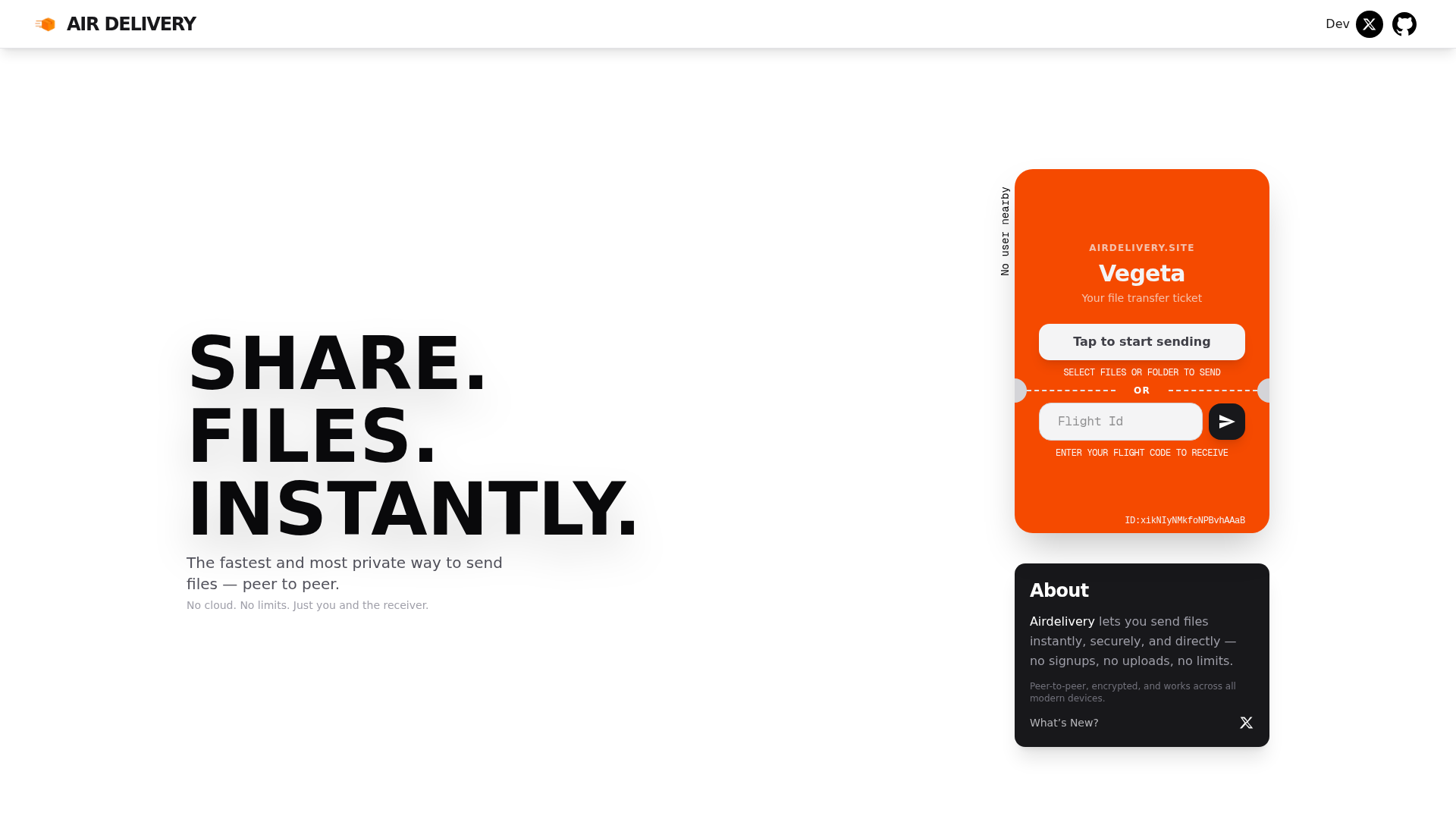 Air Delivery screenshot