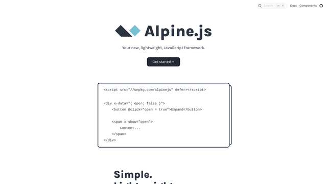 Alpine.js