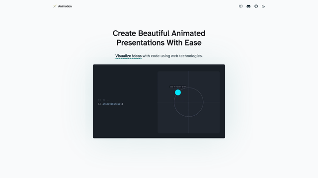 Animotion screenshot