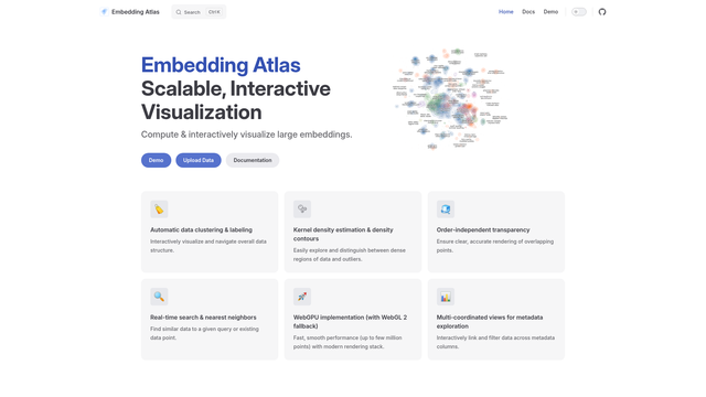 Embedding Atlas screenshot