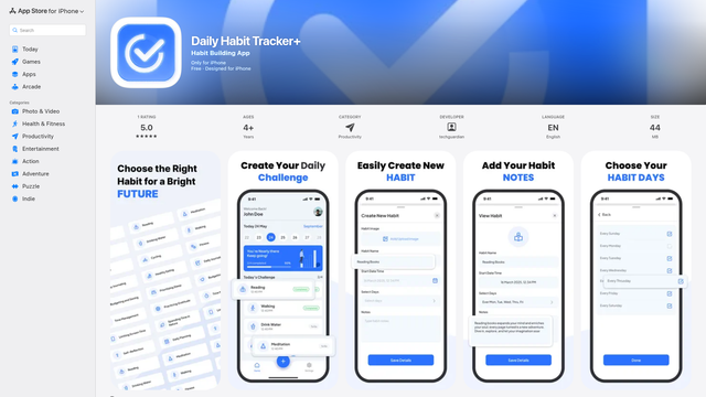 Daily Habit Tracker+