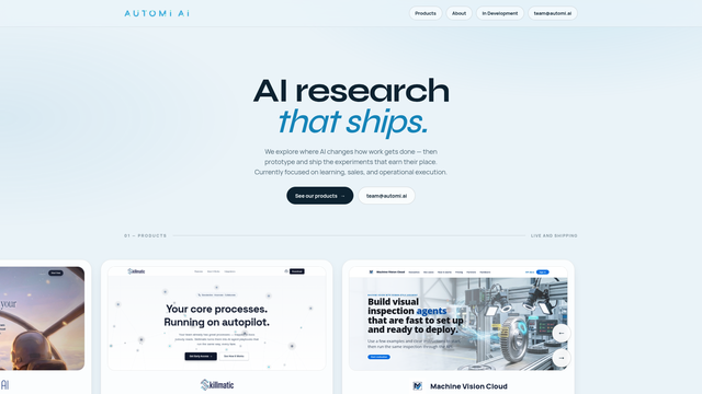Automi AI screenshot