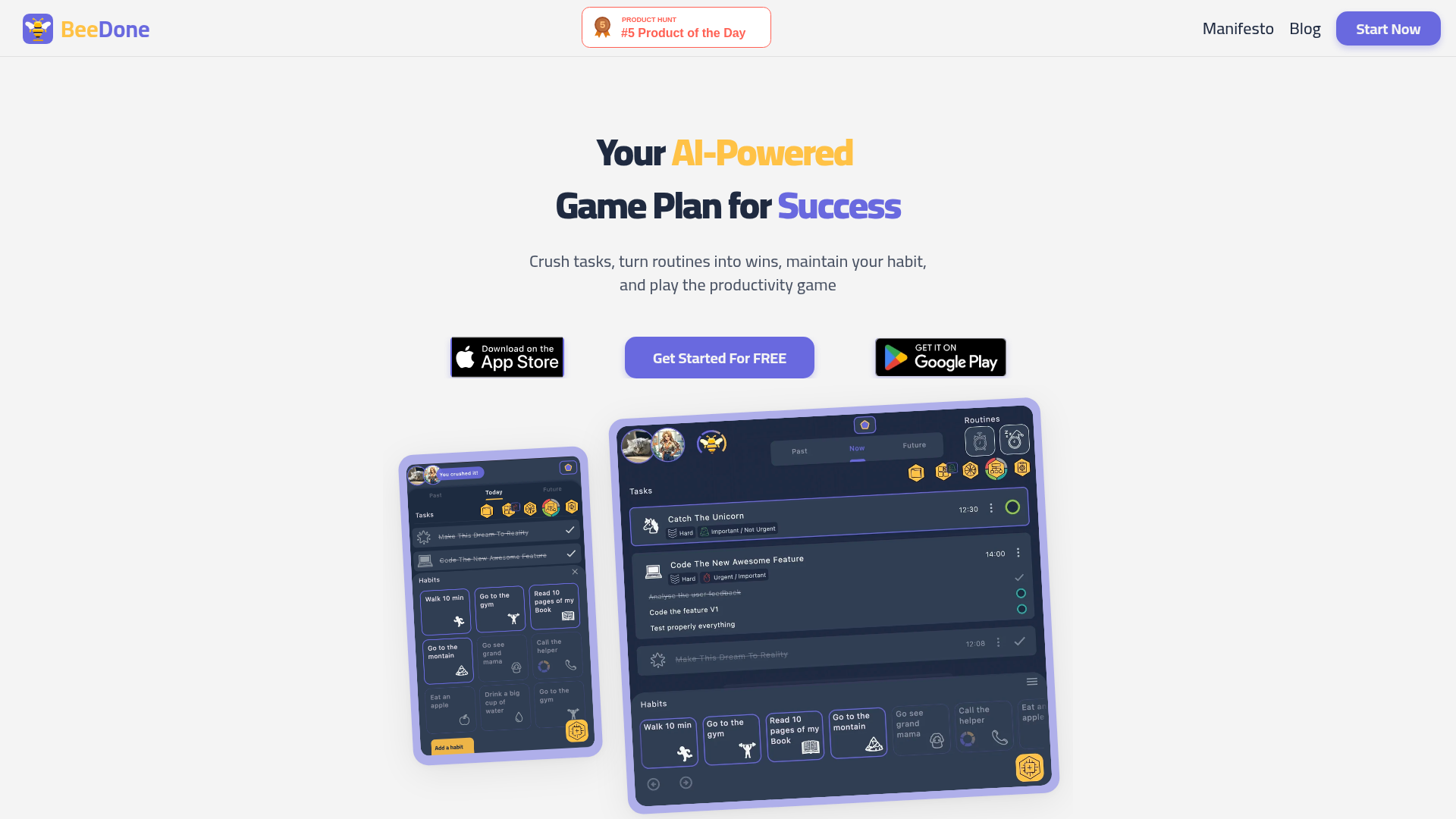 BeeDone screenshot