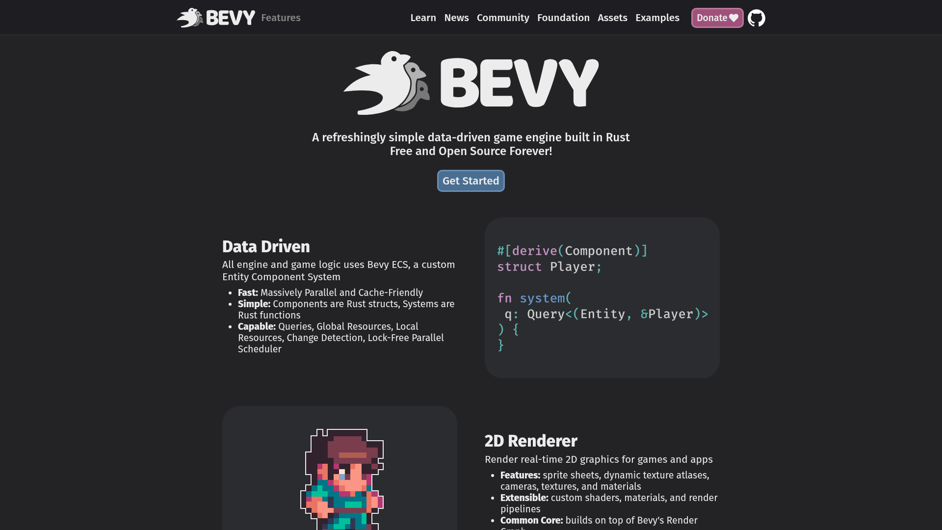 Bevy Engine screenshot