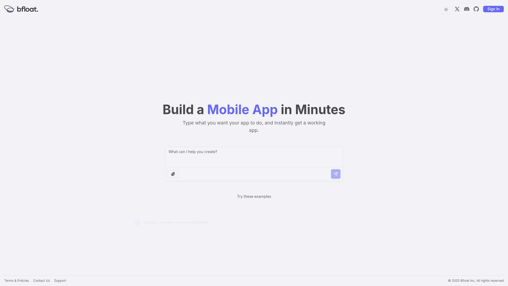 bfloat screenshot