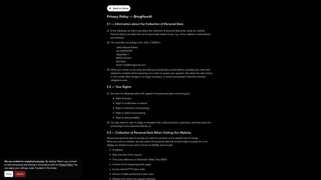 BringYourAI screenshot