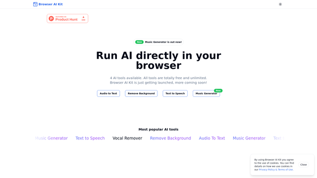 Browser AI Kit screenshot