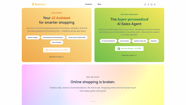 BuyScout screenshot