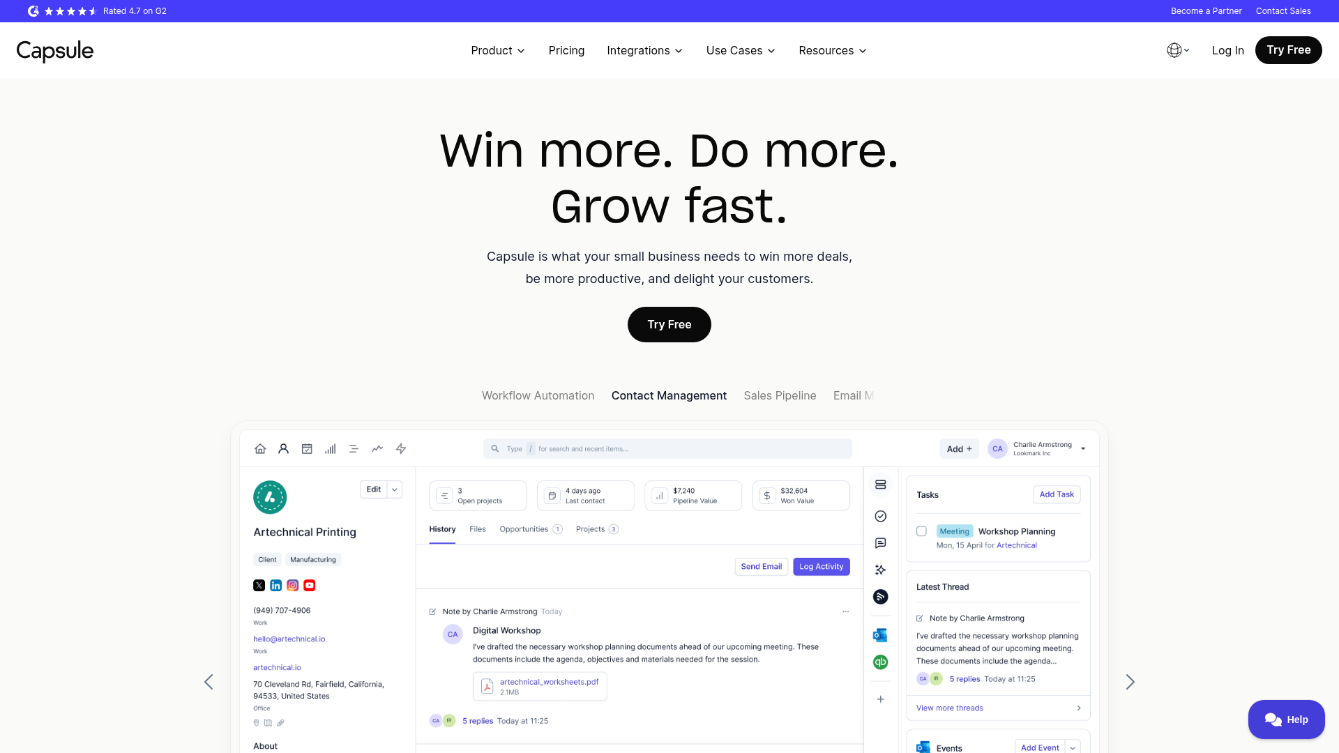 capsulecrm+com