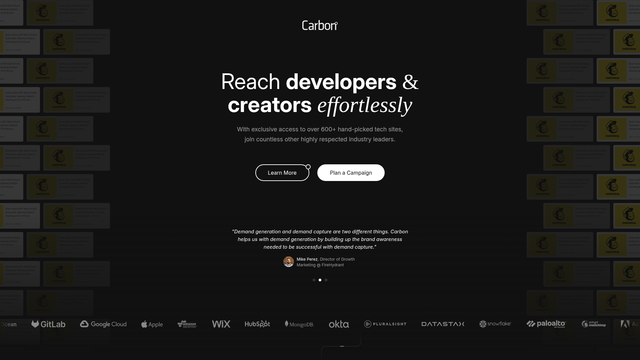 Carbon Ads screenshot