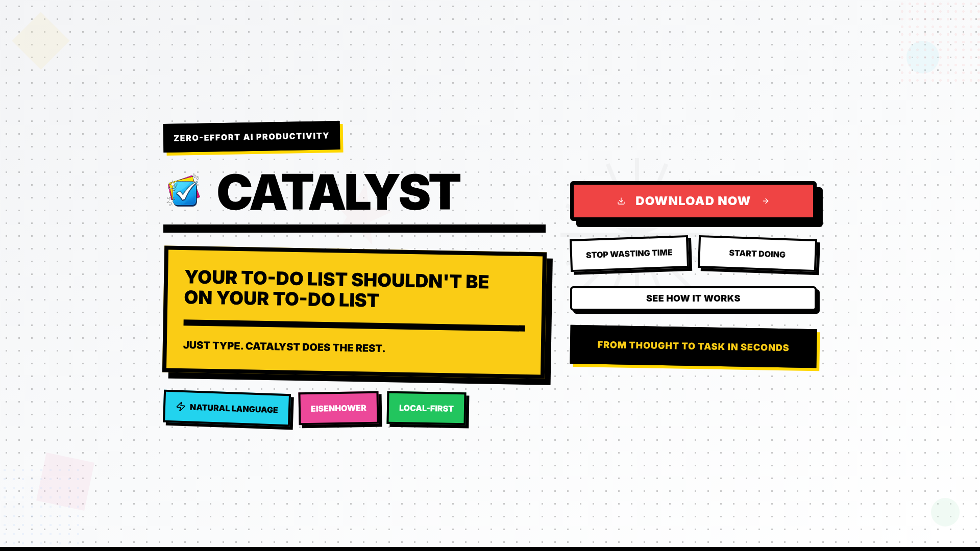 Catalyst screenshot