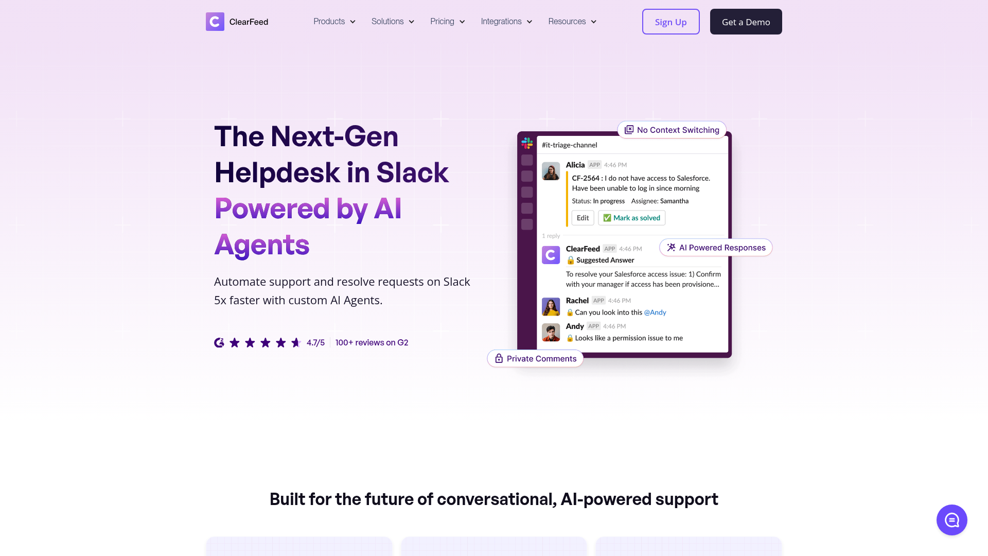 clearfeed+ai
