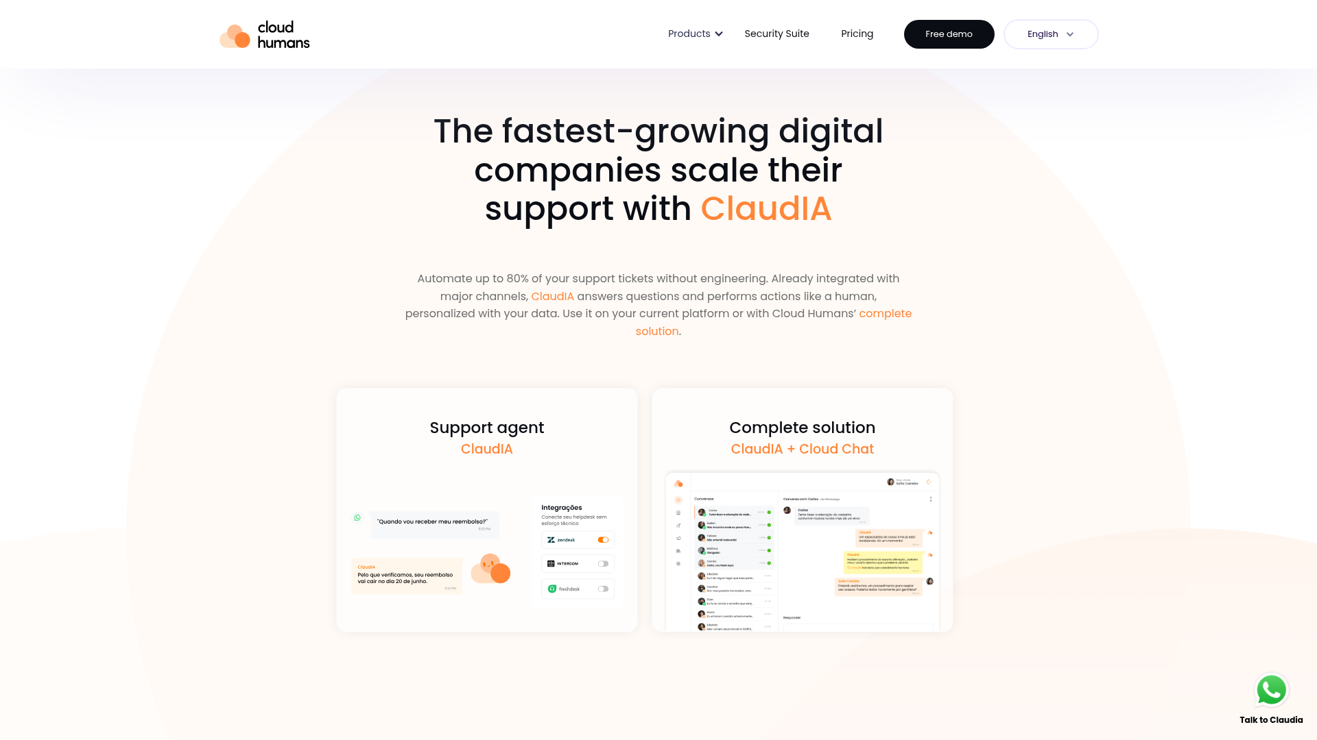 Cloud Humans screenshot