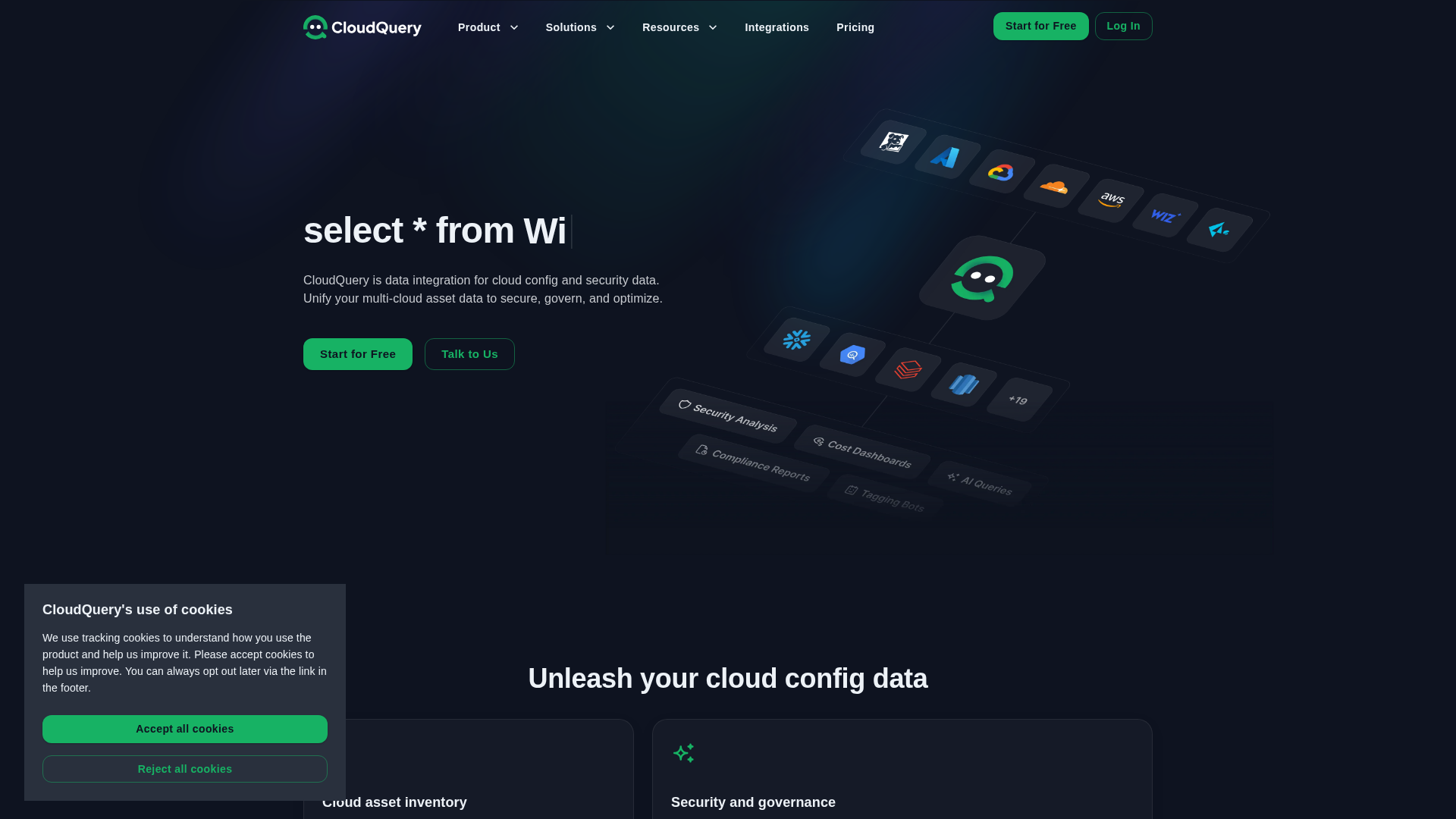 CloudQuery screenshot