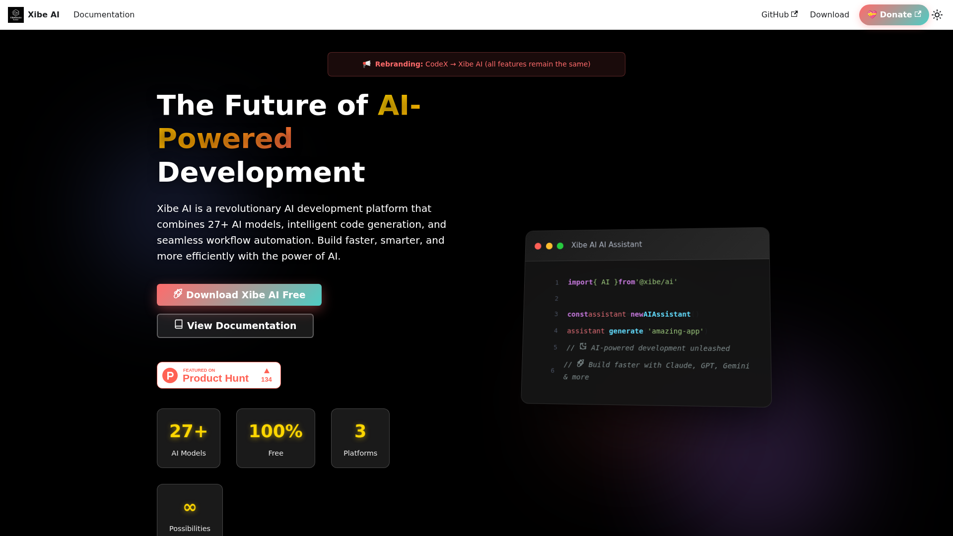 Xibe AI screenshot