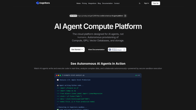 Cognitora screenshot
