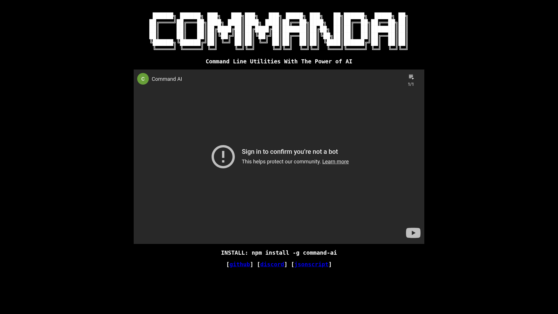 CommandAI screenshot
