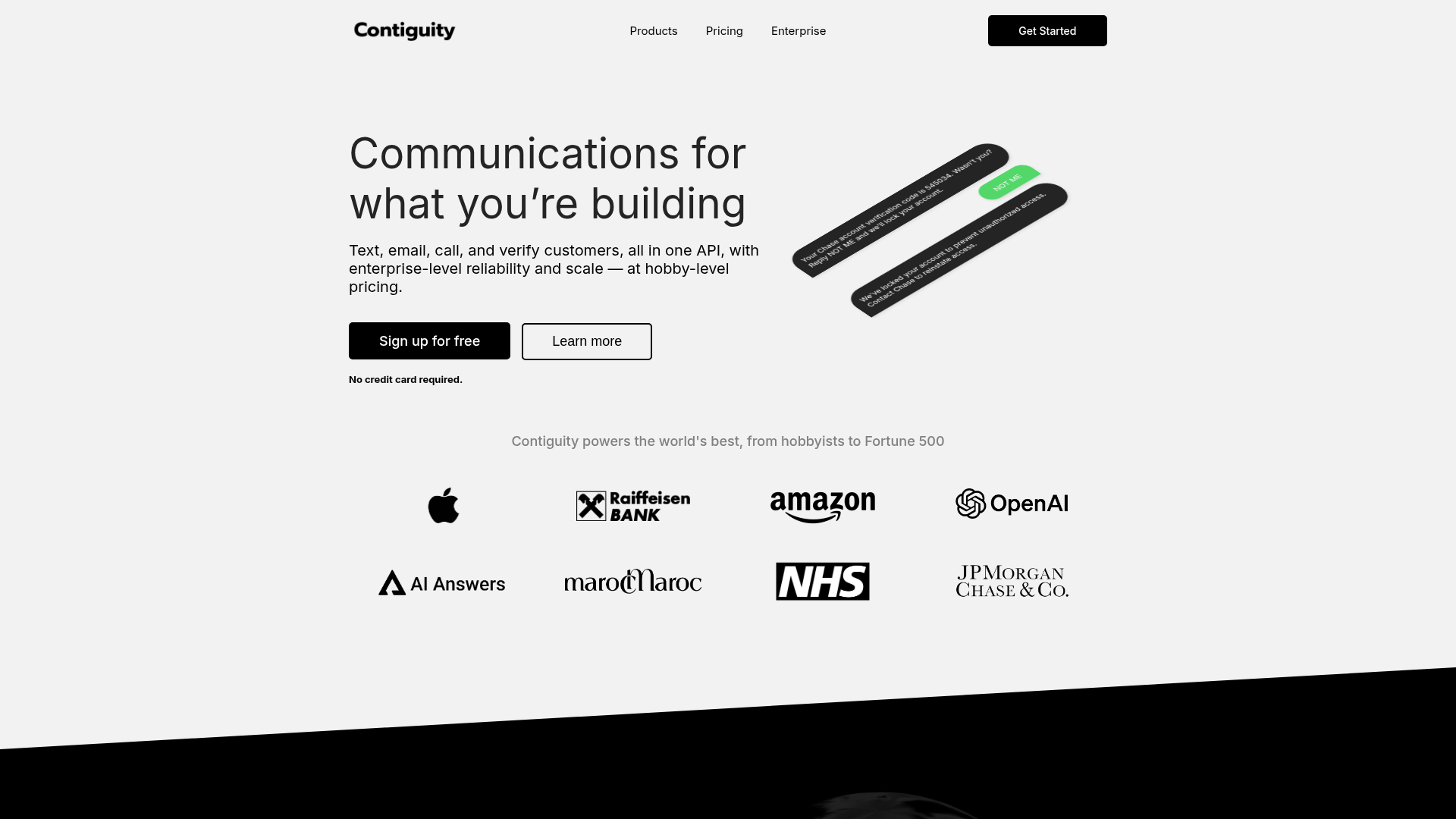 Contiguity screenshot