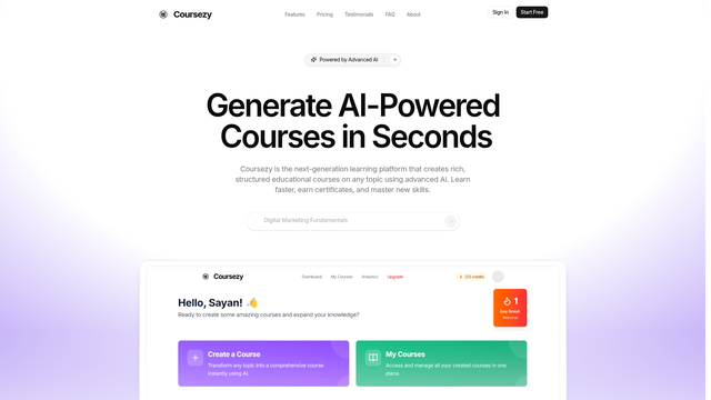 Coursezy