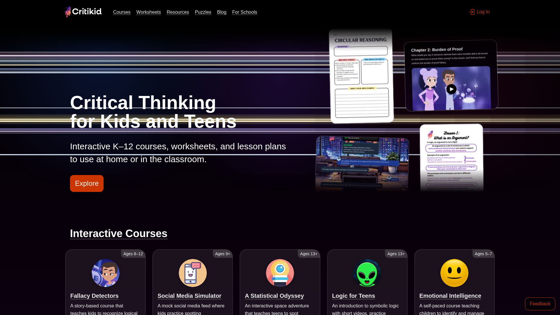 Critikid screenshot