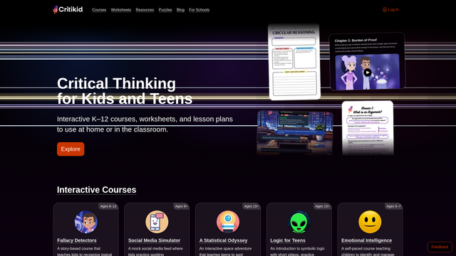 Critikid screenshot