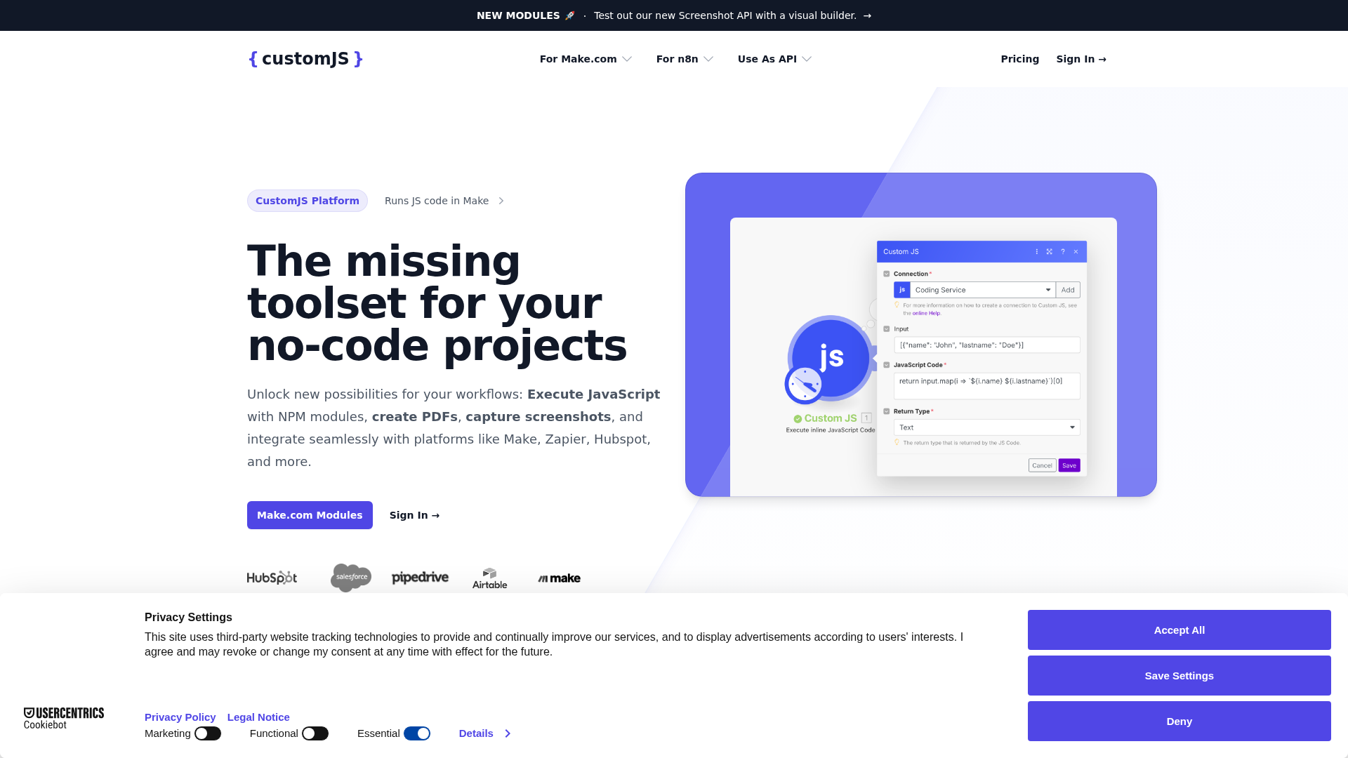 customjs+space