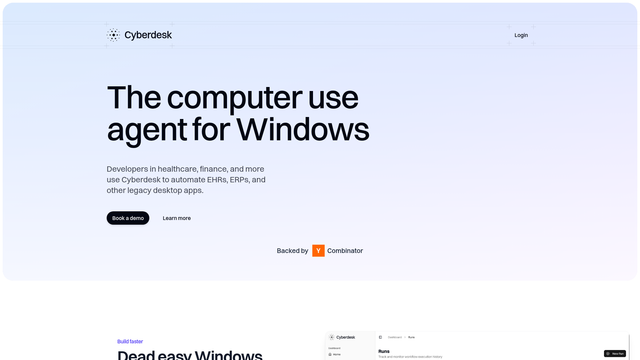 Cyberdesk screenshot