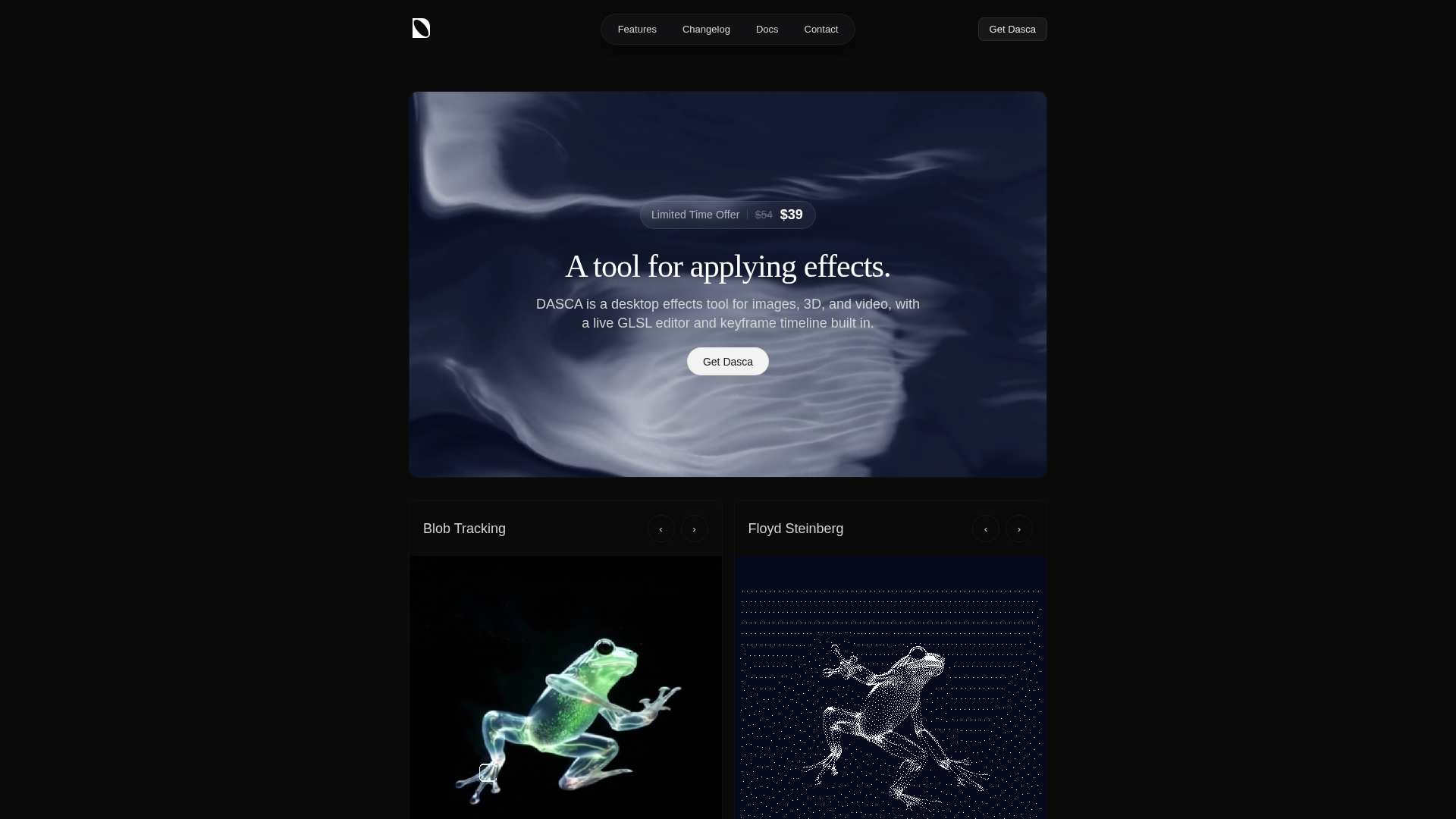 DASCA screenshot