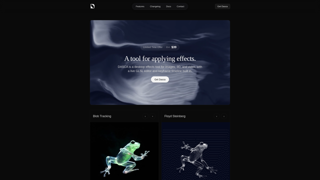 DASCA screenshot