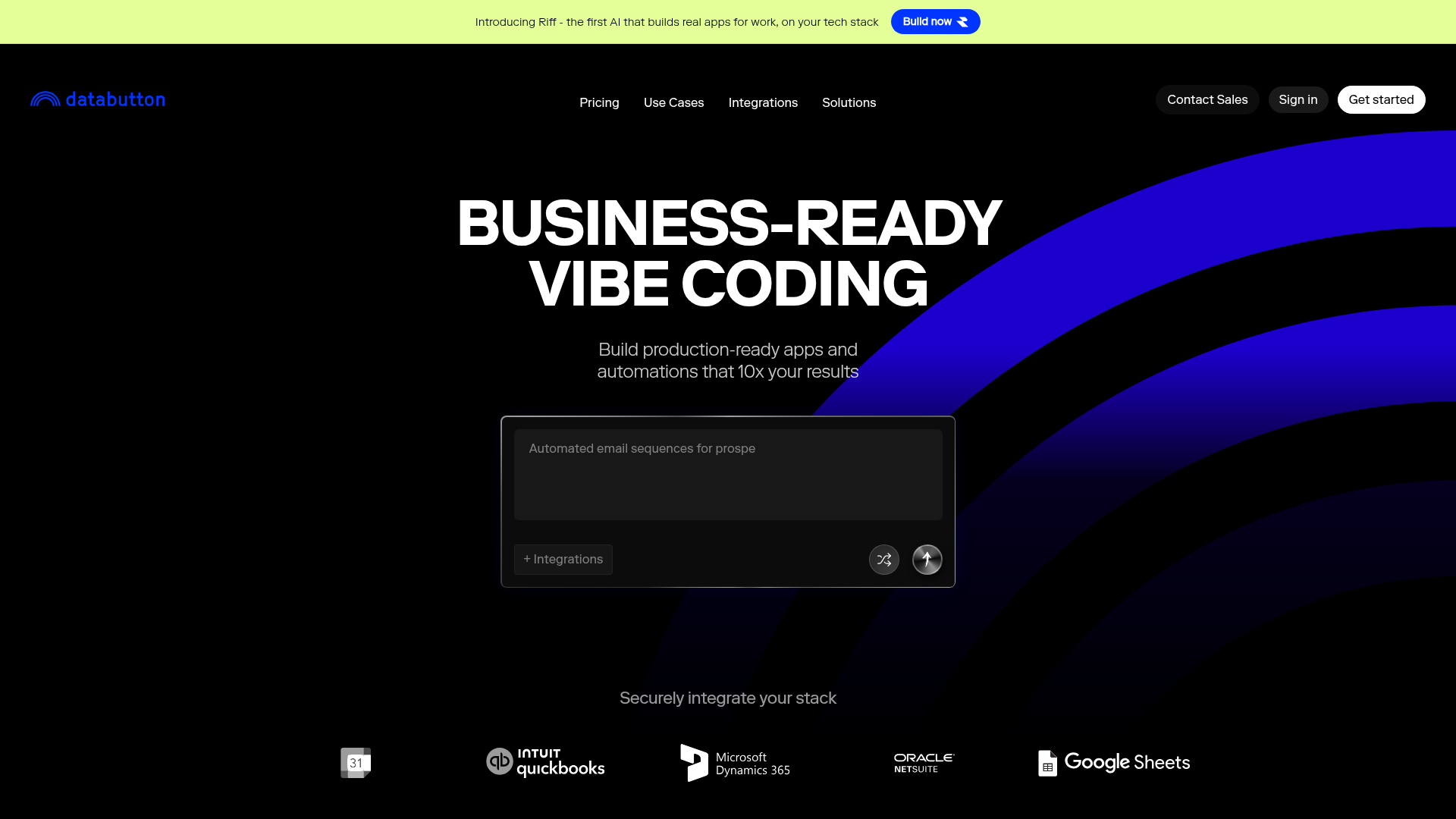 Databutton screenshot