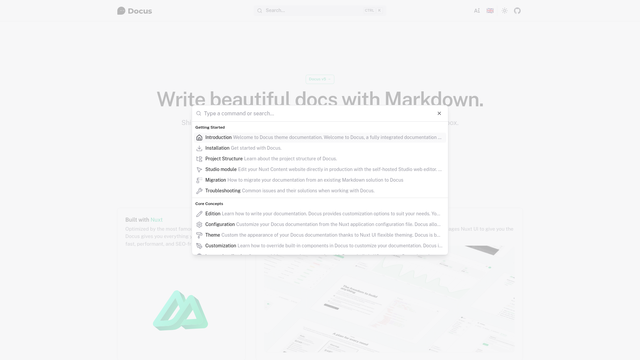 Docus screenshot