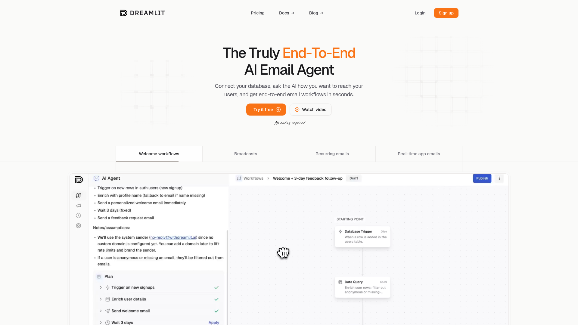 Dreamlit AI screenshot