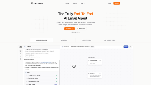 Dreamlit AI screenshot