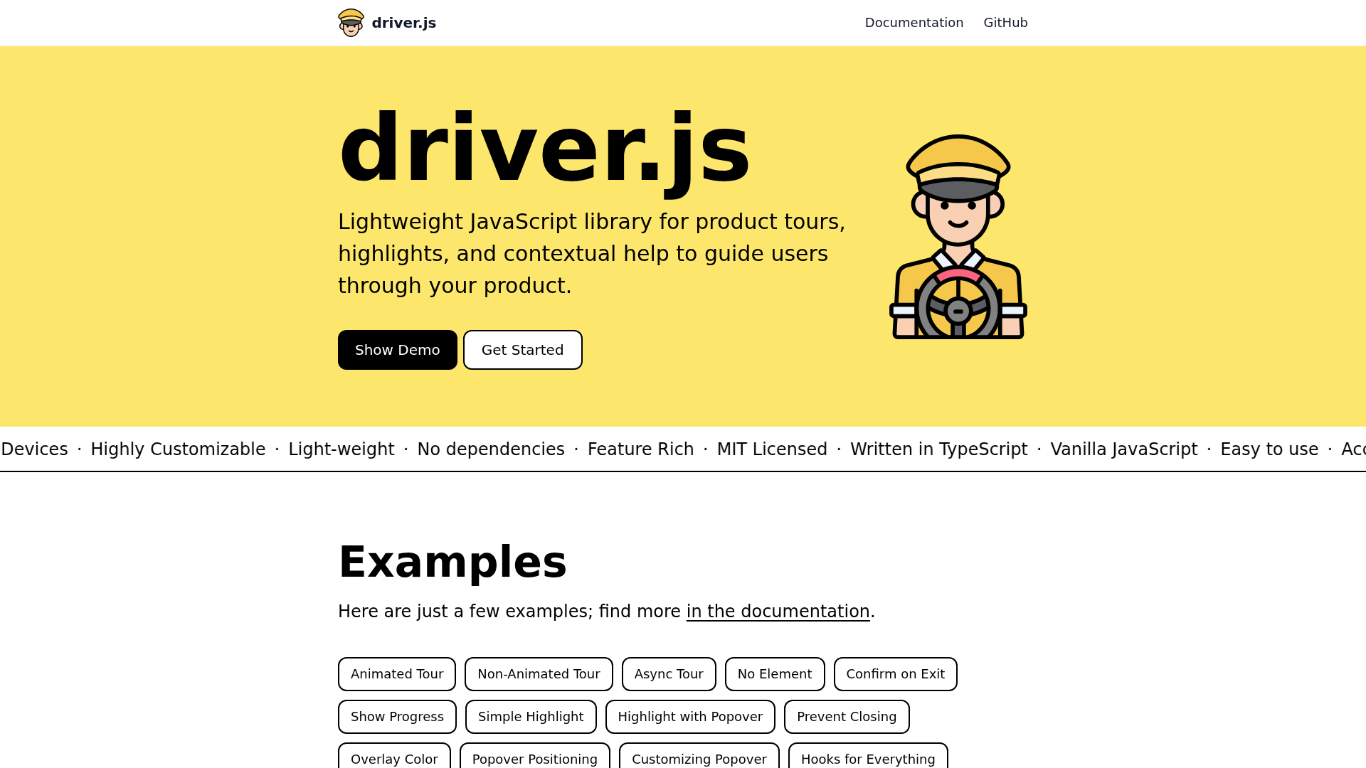driver.js screenshot
