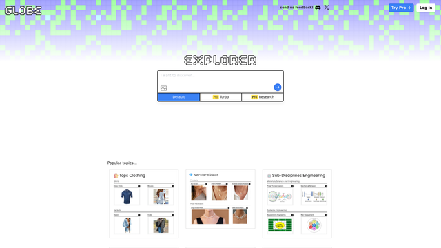 Globe Explorer screenshot