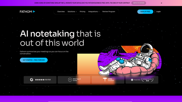 Fathom AI Notetaker
