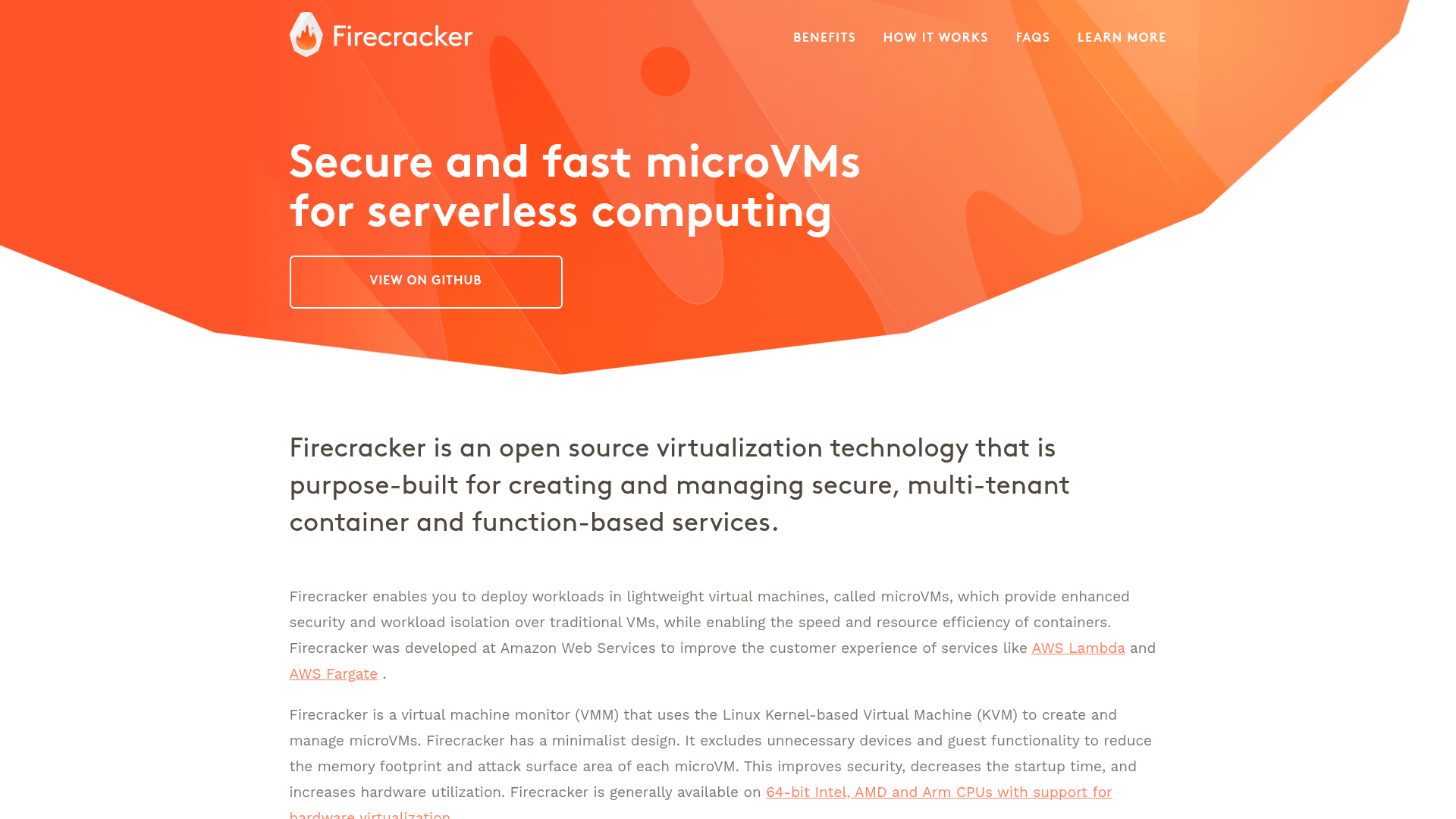Firecracker screenshot