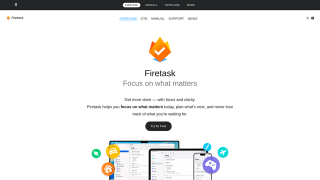 Firetask screenshot
