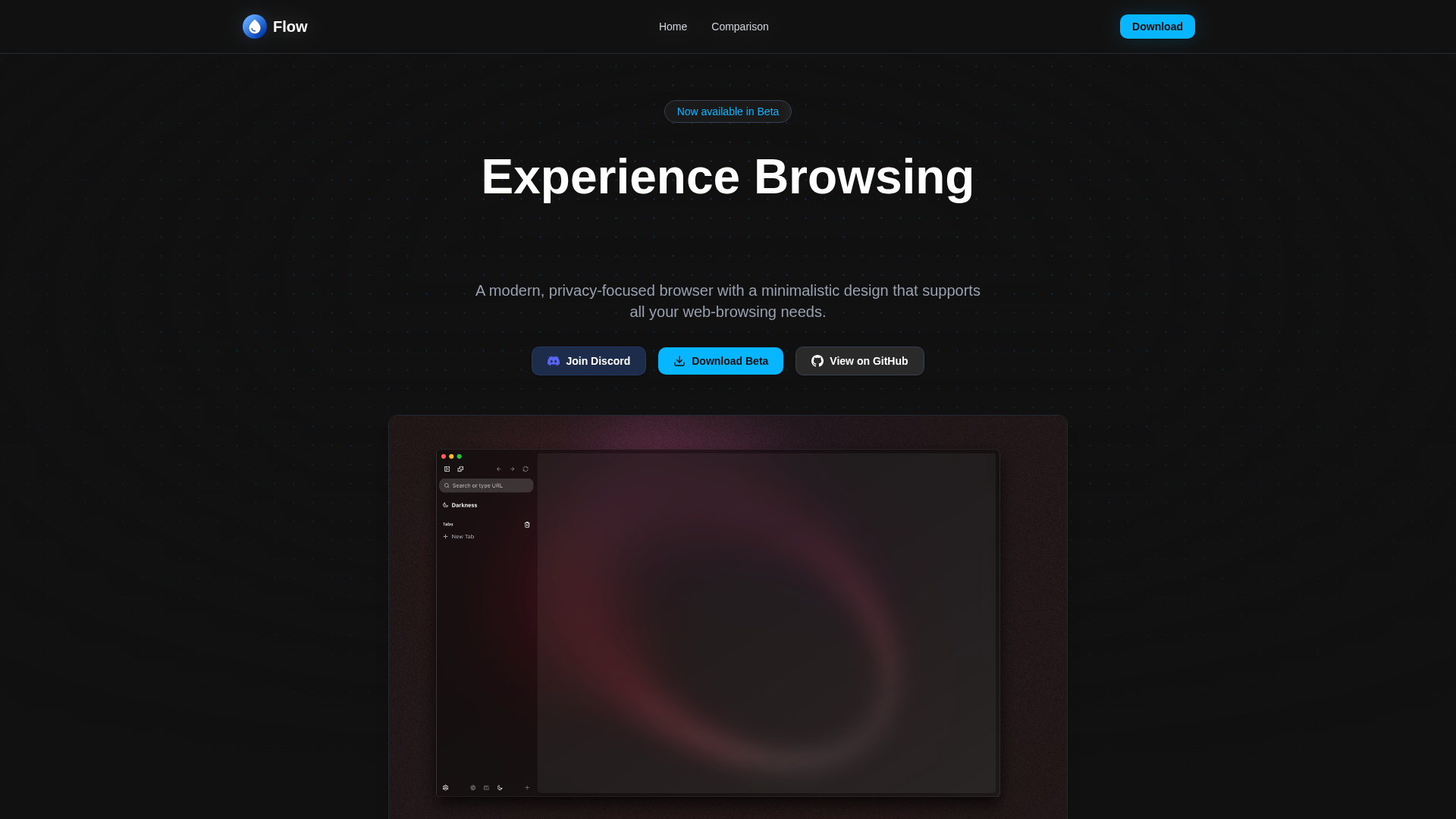 Flow Browser screenshot