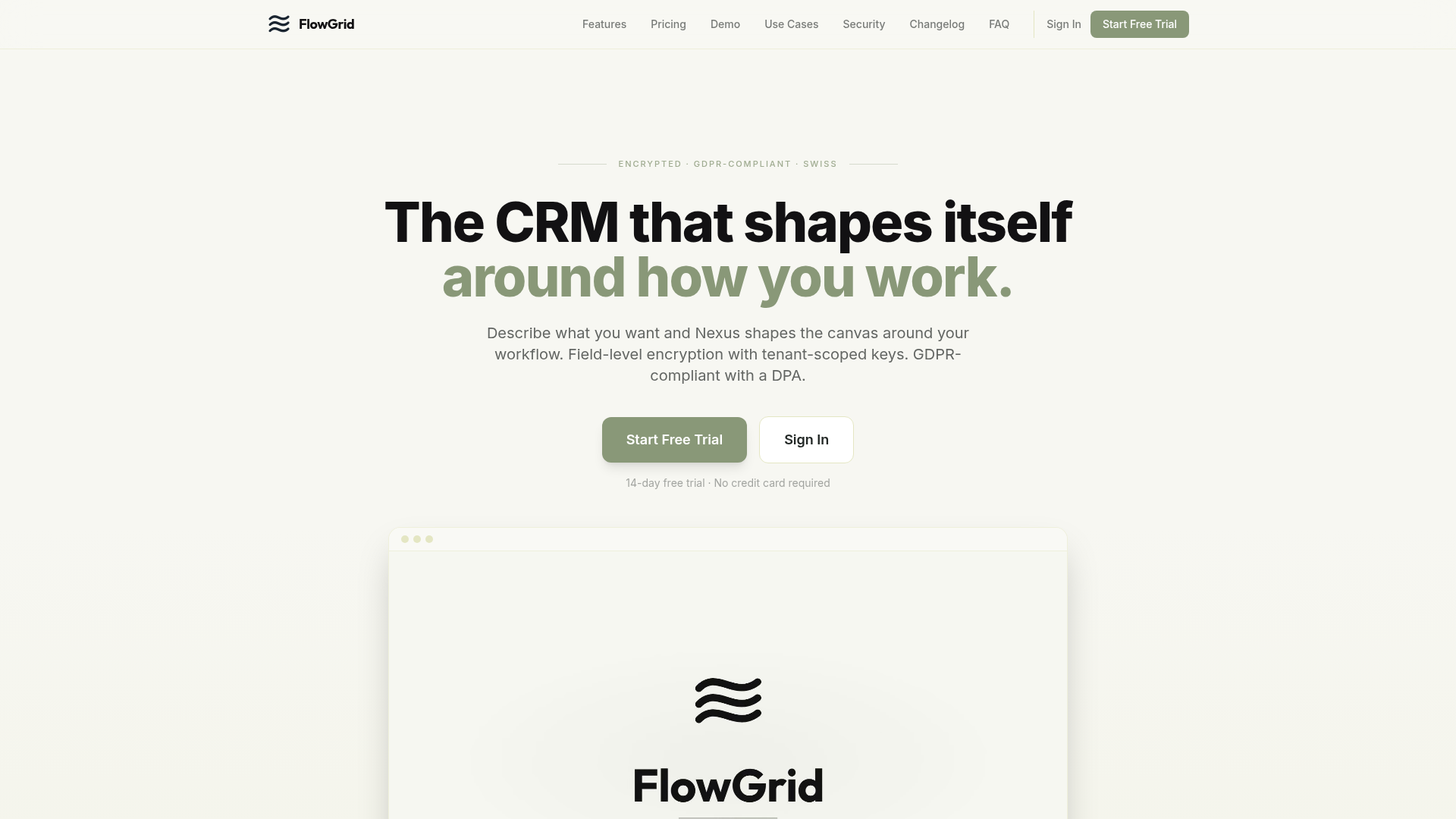FlowGrid screenshot