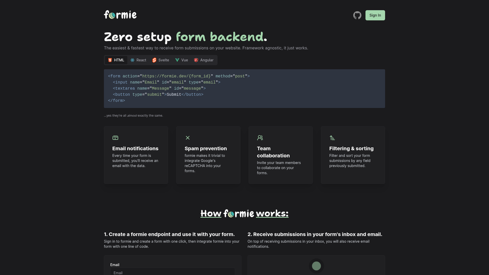 formie screenshot