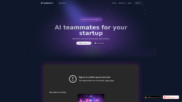 Frederick screenshot