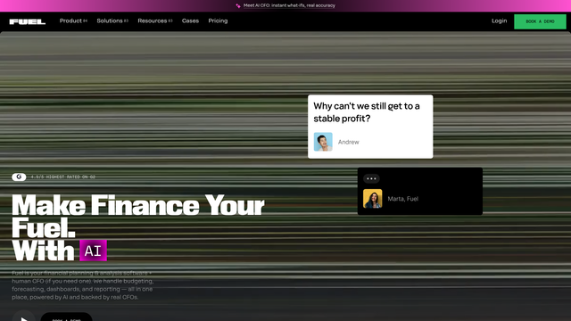 Fuelfinance screenshot