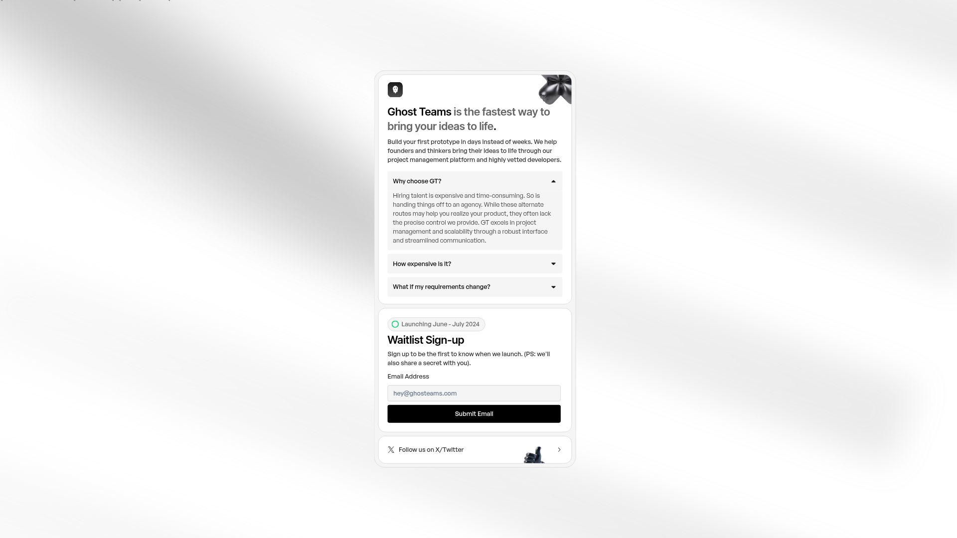 Ghosteams screenshot