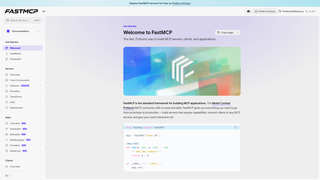 FastMCP screenshot