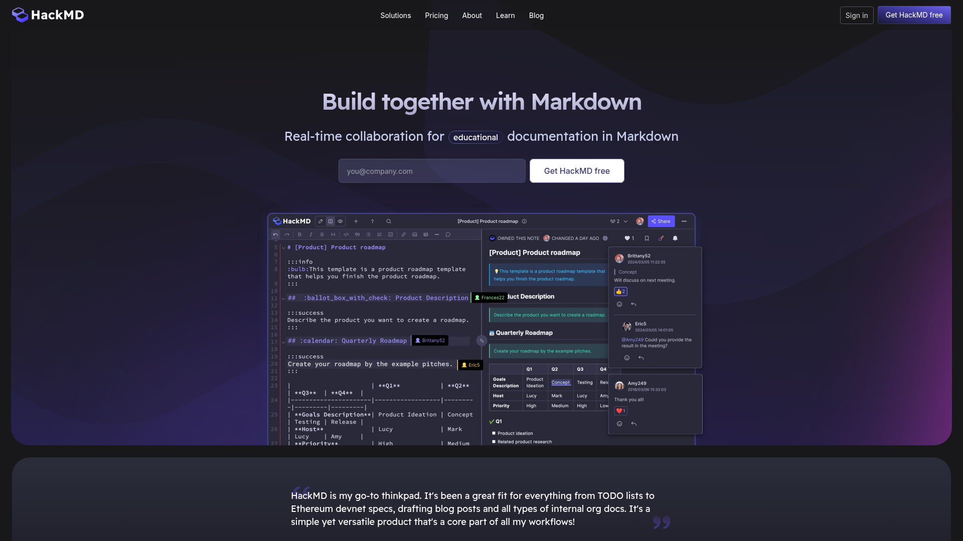 hackmd+io