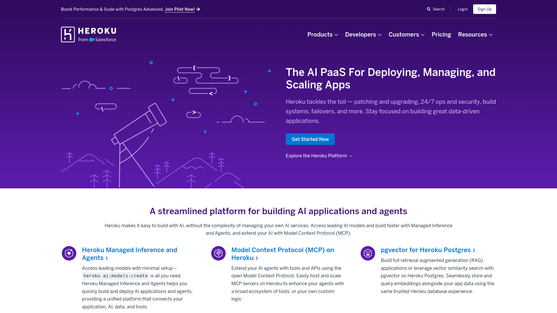 Heroku screenshot
